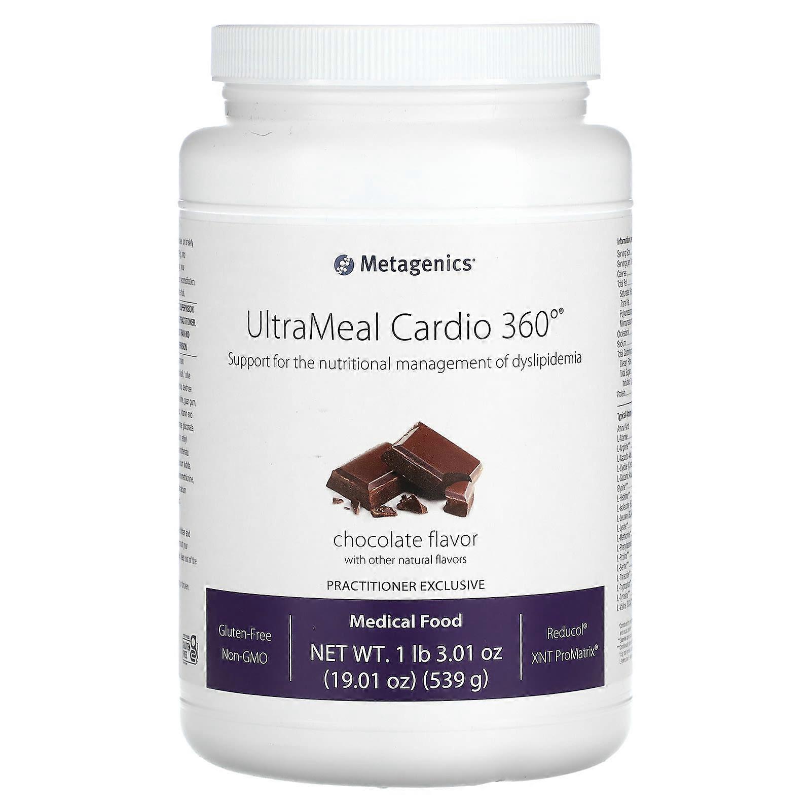 UltraMeal Cardio 360ÃÂÃÂ¬ÃÂ¢ÃÂÃÂ,  Medical Food, Chocolate, 1 lb 3.01 oz (539 g)