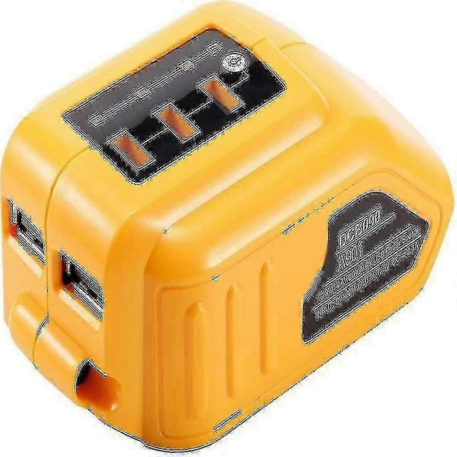 Dcb090 Usb Adapter Replacement For All Dewalt 10.8v/14.4v/18v Li-ion Batteries Usb Charger Power Insert For Dewalt Xr Max Dcb200 Dcb201 Dcb180 Dcb120