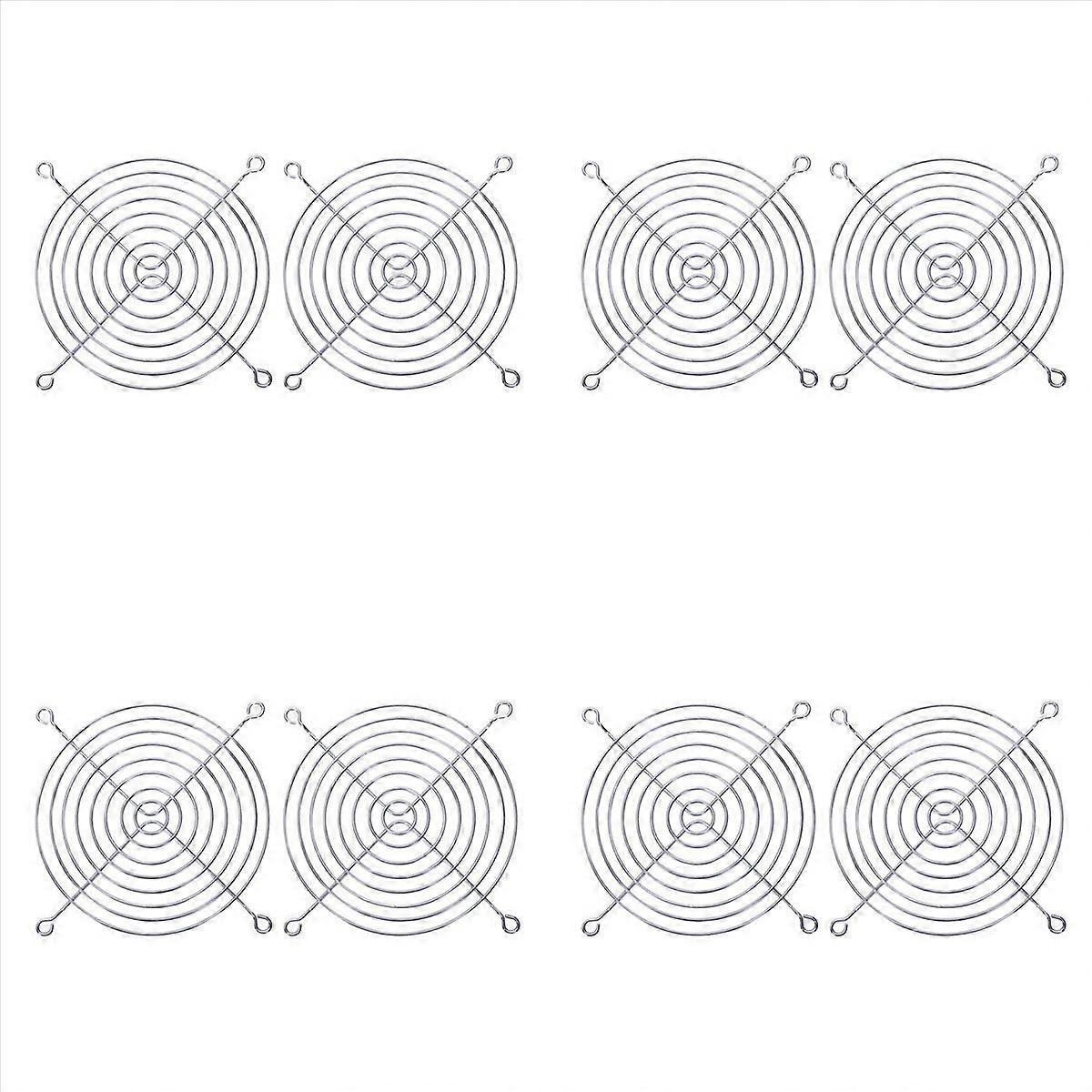 2 x Metal Wire Finger Guard Grill for 120 x 120mm Computer Case Fan