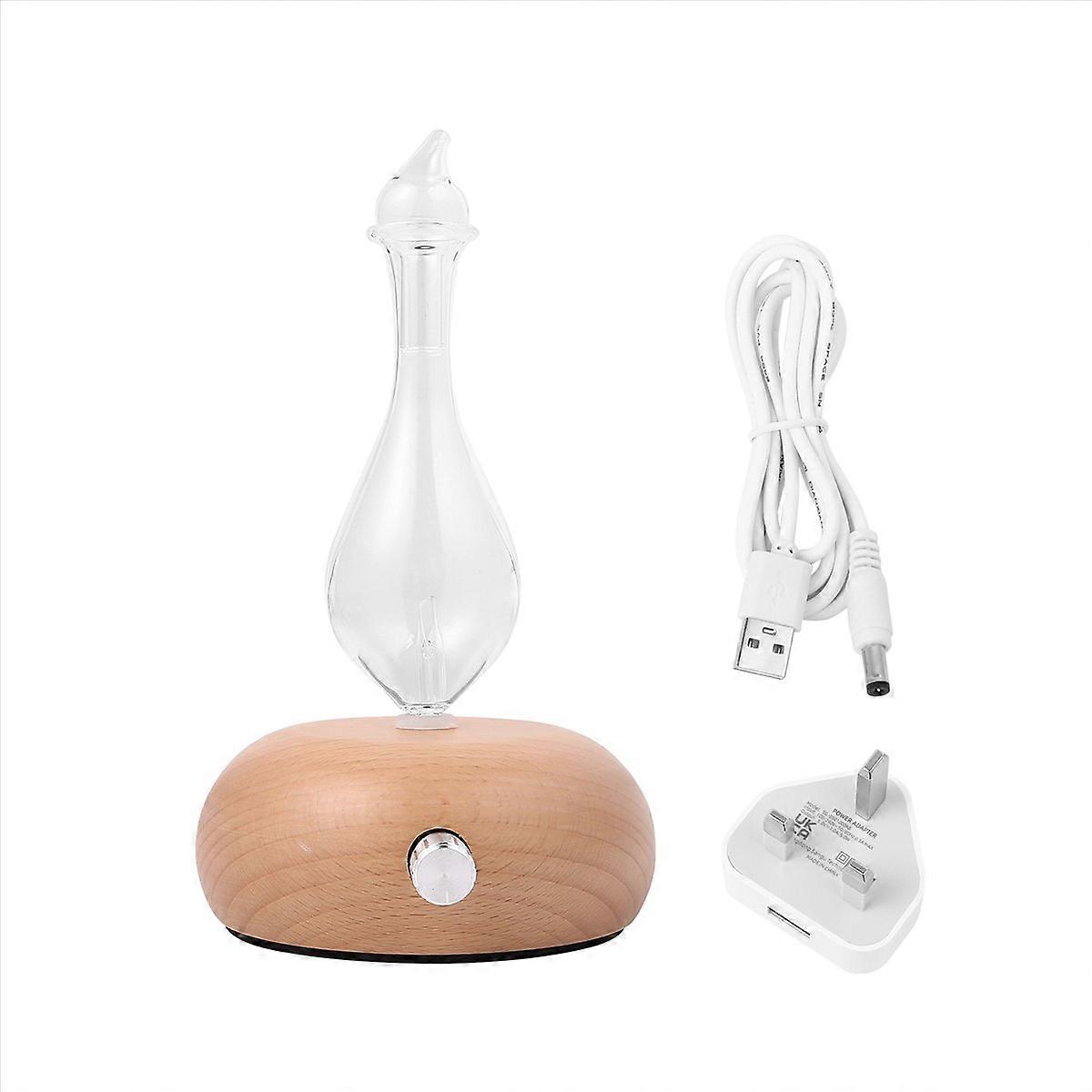 Glass Aromatherapy Pure Essential Oils Diffuser Humidifier Uk Plug