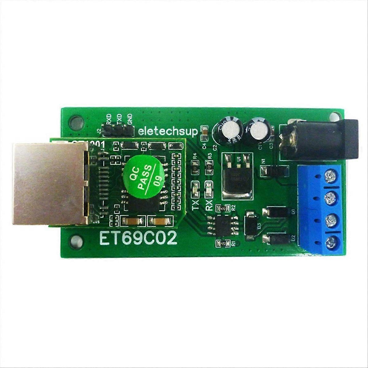 ET69C02 Ethernet Network IP RJ45 to RS485 Bus Converter