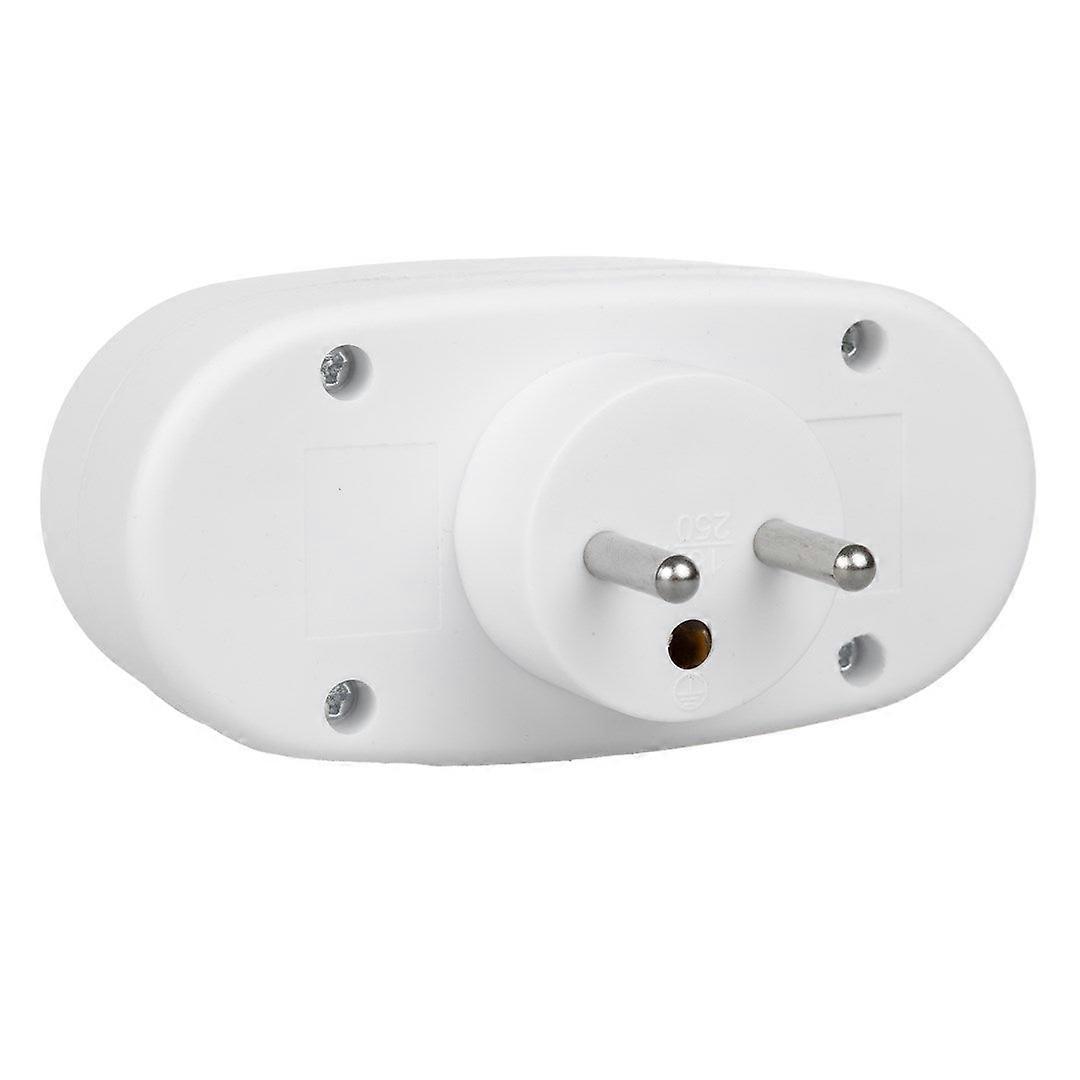 Maclean Current Outlet, Socket Splitter With 2 Sockets And Circuit Breaker, Type E, 2x16a, Mce337 E