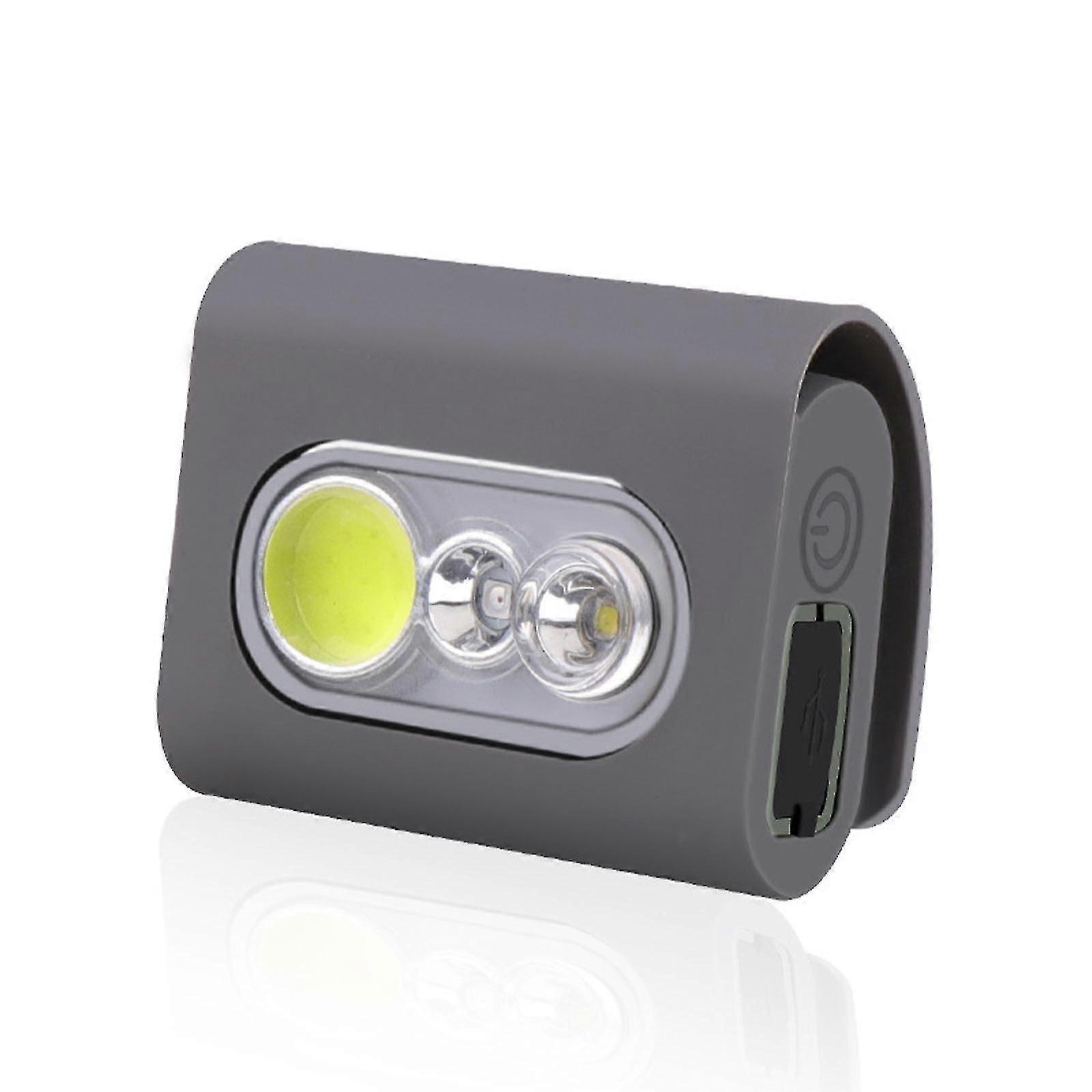 Lighting Modes Usb Rechargeable Jogging Light Walking Light Clothespin Light Running Light Fishing Lamp
