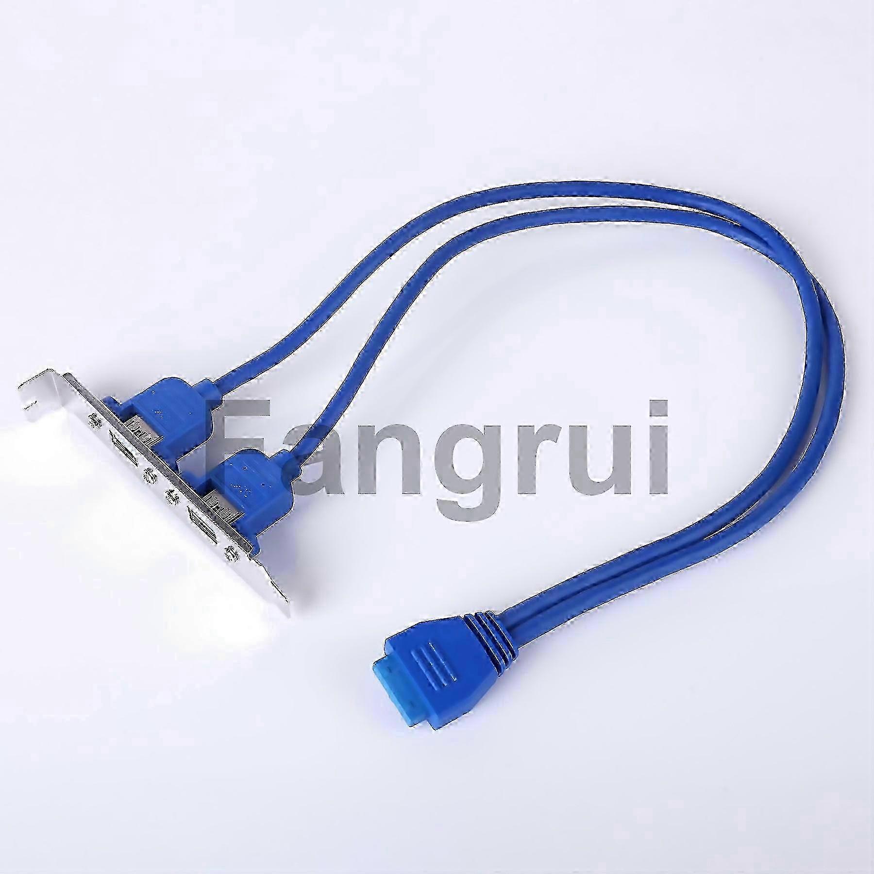 For 20pin To Usb 30 Dual Port Cable Header Extend Your Usb 30 Port On Motherboard To Computer