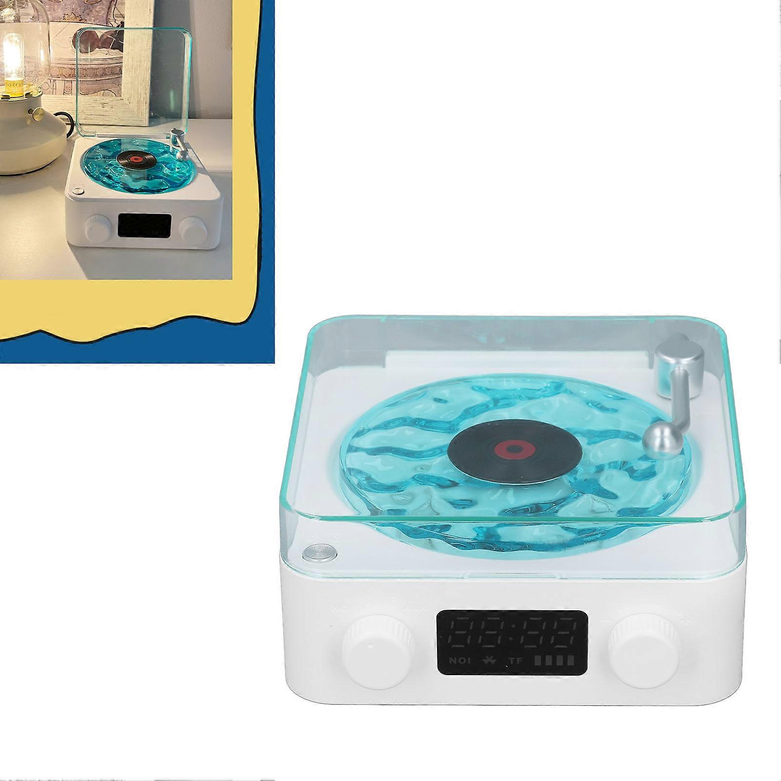 White Noise Sound Machine with Alarm Clock Night Light Home Decor Sound Machine for Bedside White 