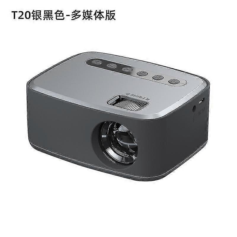25-26 T20 Mini Projector Same-screen Vers Portable Usb Hd Led Projector Home Video Player Projec