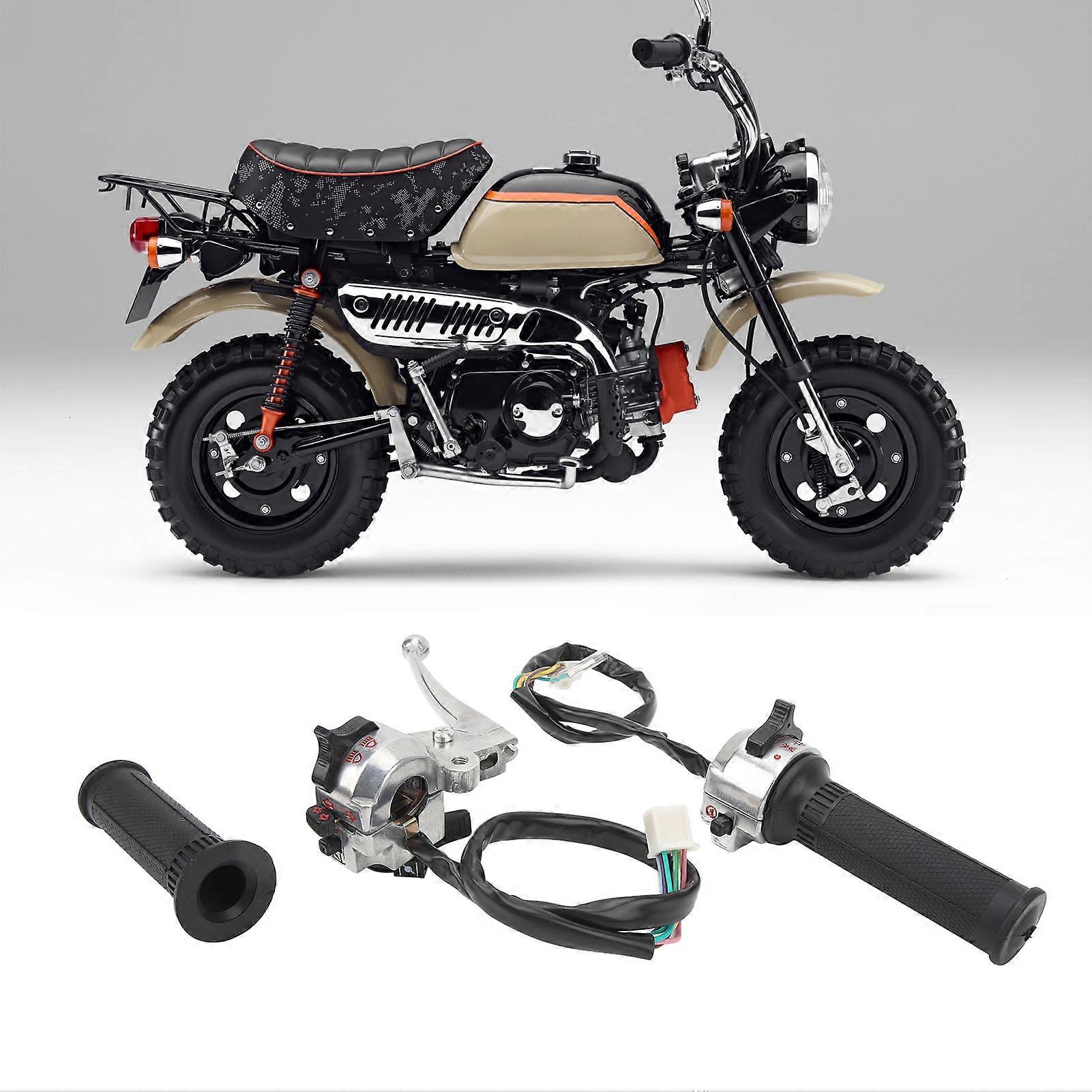 4PCS Engine Harness Kit 22mm Handle Control Switch Wiring Harness Replacement For MONKEY Z50 50cc Z50 Z50 STYLE REPLICA 