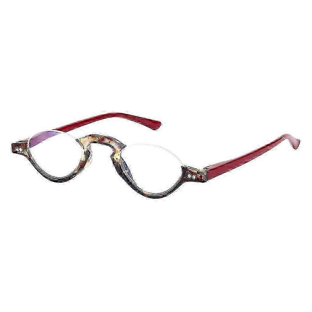 Half Frame Reading Glasses Blue Light Blocking Computer Readers UV for Protection Anti Eyestrain for Glare Unisex Multicolor miao4