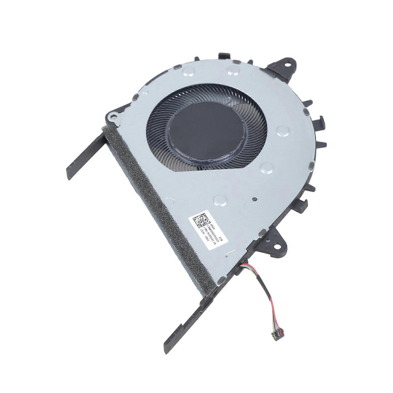 Stable Performances CPU Cooling Fan Compatible for E1504 E1404 E1404GA E1504FA FAB Laptops Metal Replacement Part Multicolor