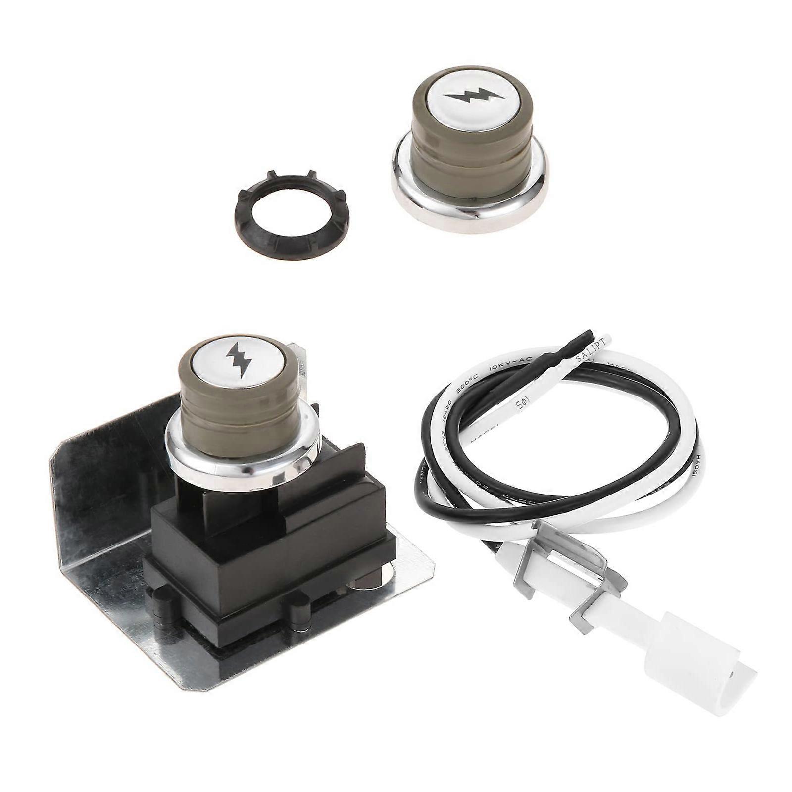 Ignition Switch Set Igniter Replacement Kit Durable Ignition Switch Replacement Part Plastic Material for 300 Series Multicolor