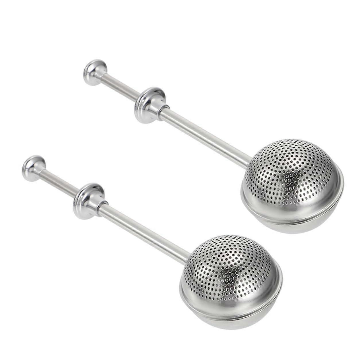 Stainless Steel Powder Dusters 1 Set Fine Mesh Tea Strainers Flour Sifters For Dusting Cocoa Sugar Loose Tea