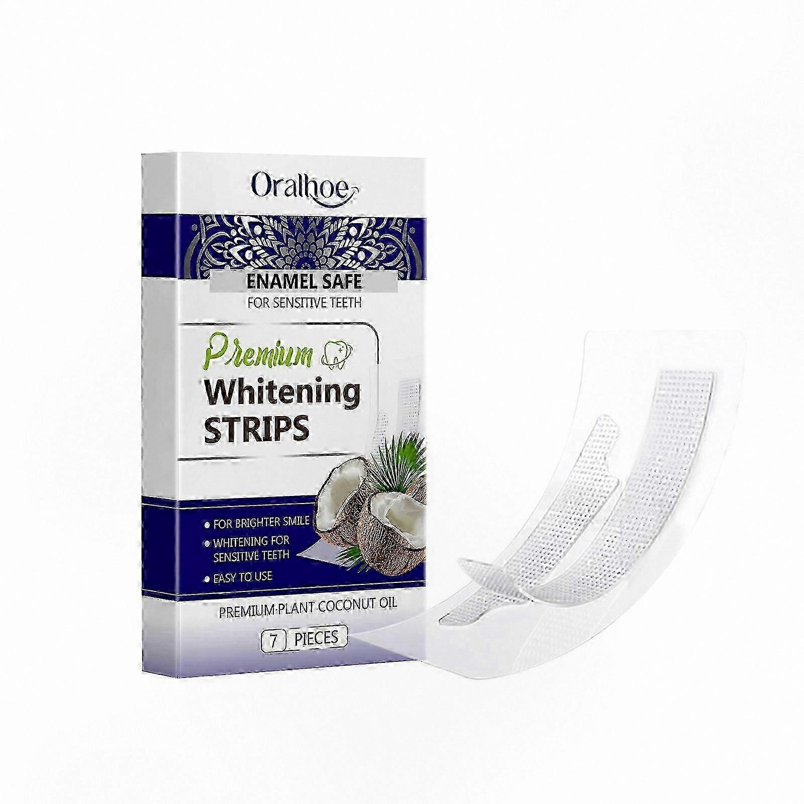Teeth Whitening Strips, Sensitive Formula for Quick and Safe Brightening