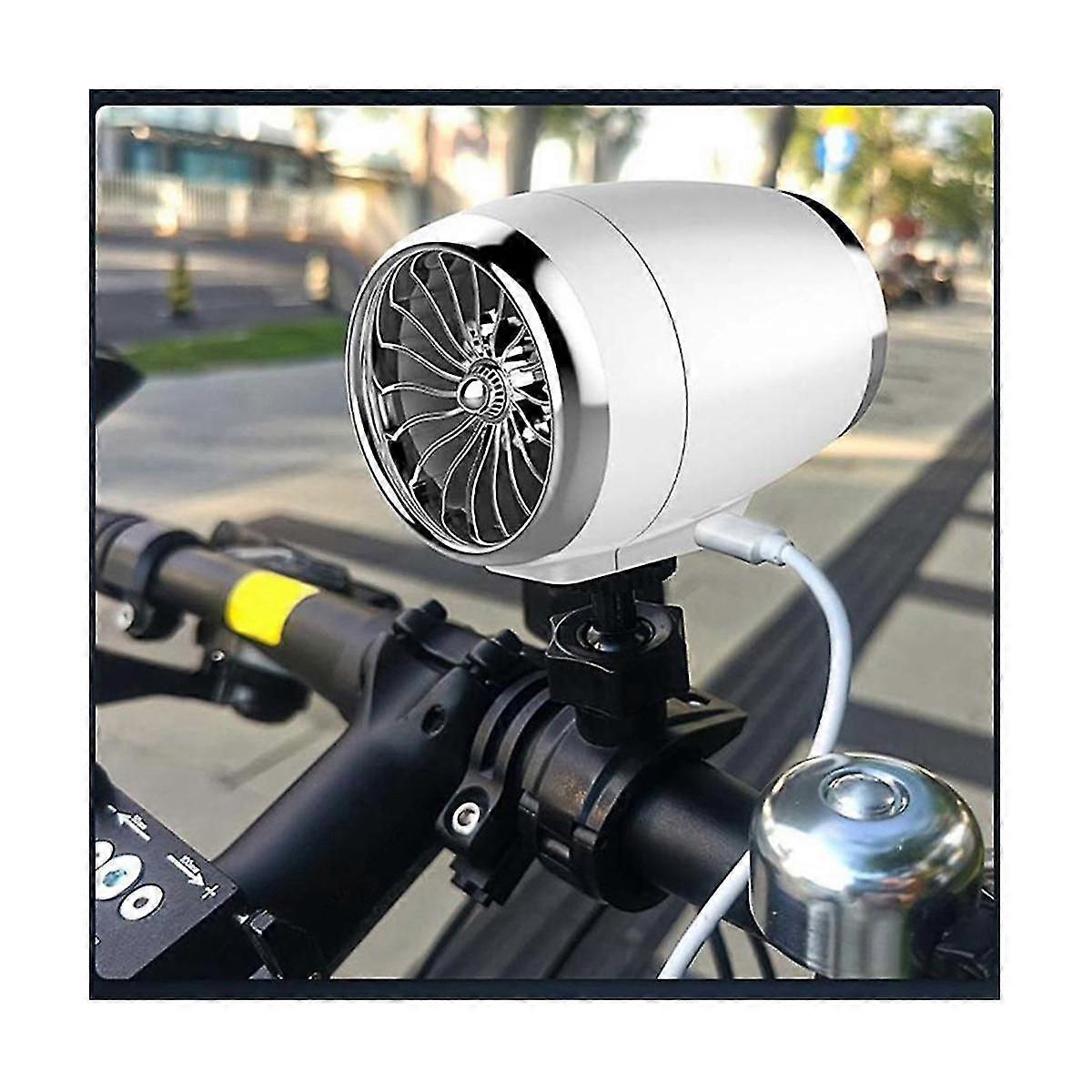 三脚バイクハンドルバー電動ファン屋外サイクリングファン付きポータブルUSBミニ冷却ファンCampi用