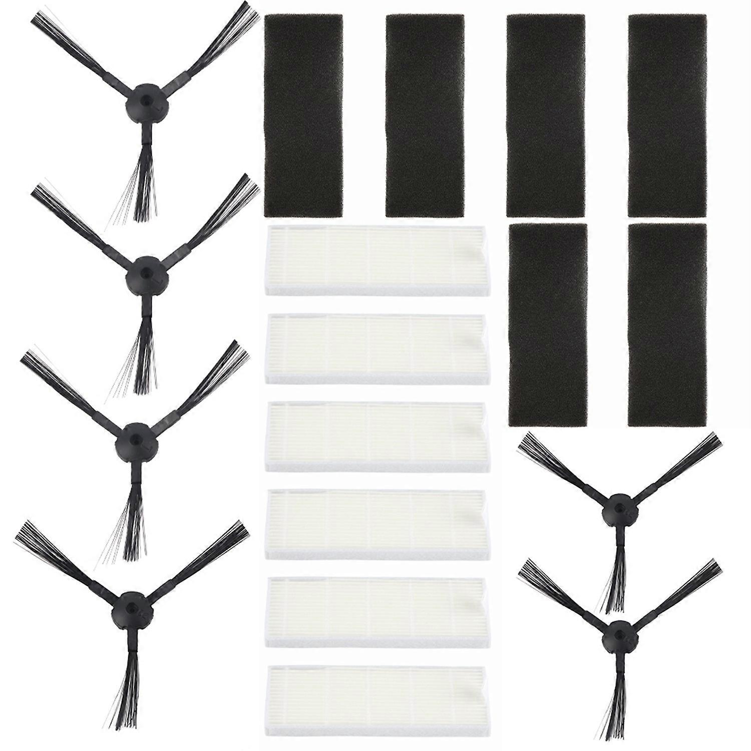 Vacuum Spare Part Side Brush &amp; HEPA Filters Tool Kit for ILIFE A6 A4 A4s Robot