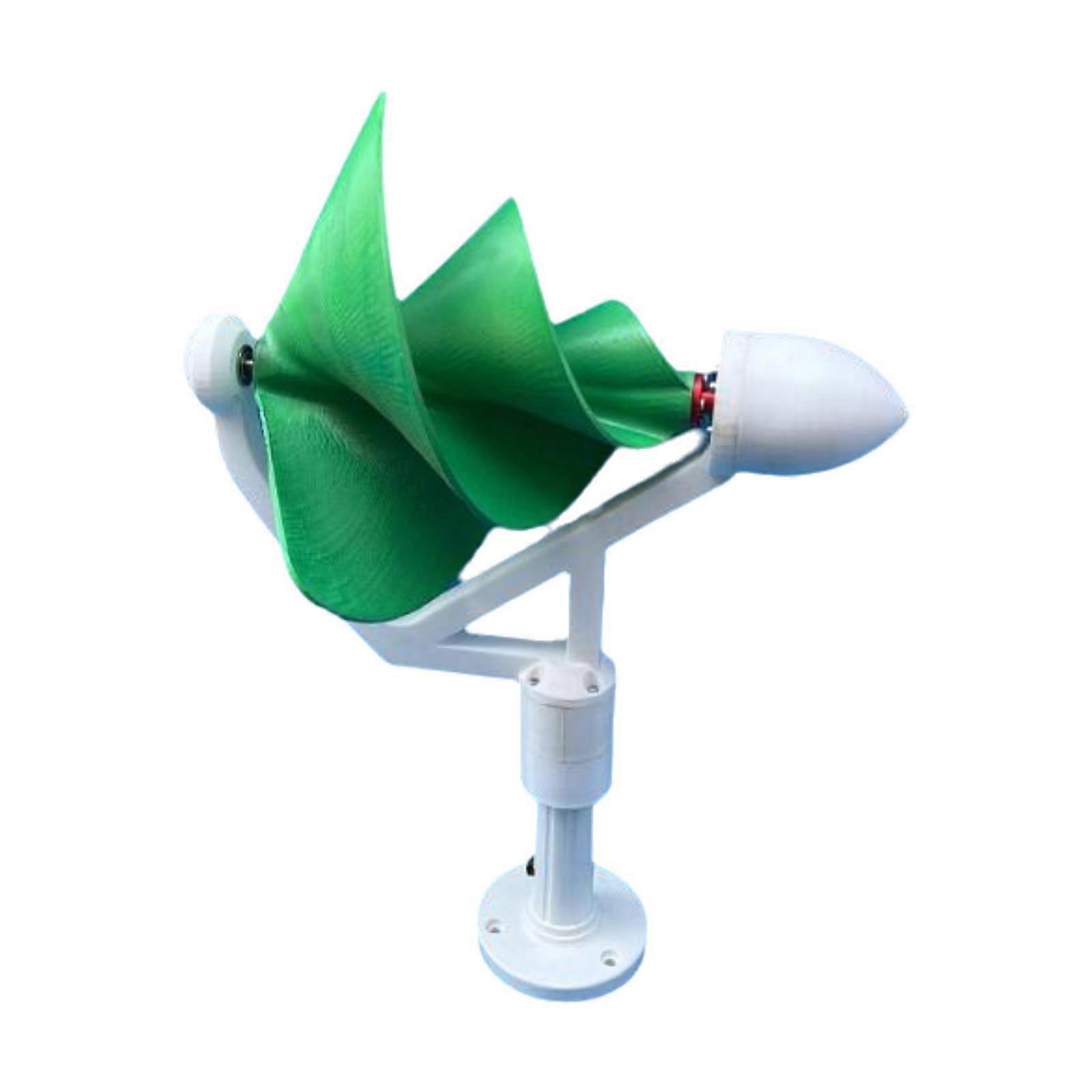 Spiral Wind Turbine Generator, High Efficiency Permanent Portable Direct Replace
