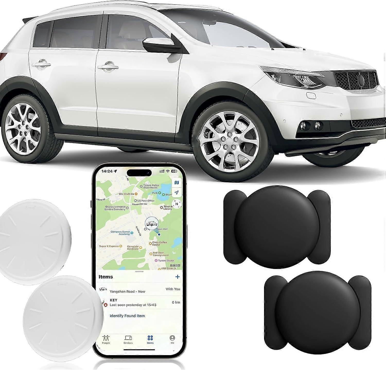 GPS Tracker for Vehicles No Monthly Fee Car Tracker Works with Apple Find My