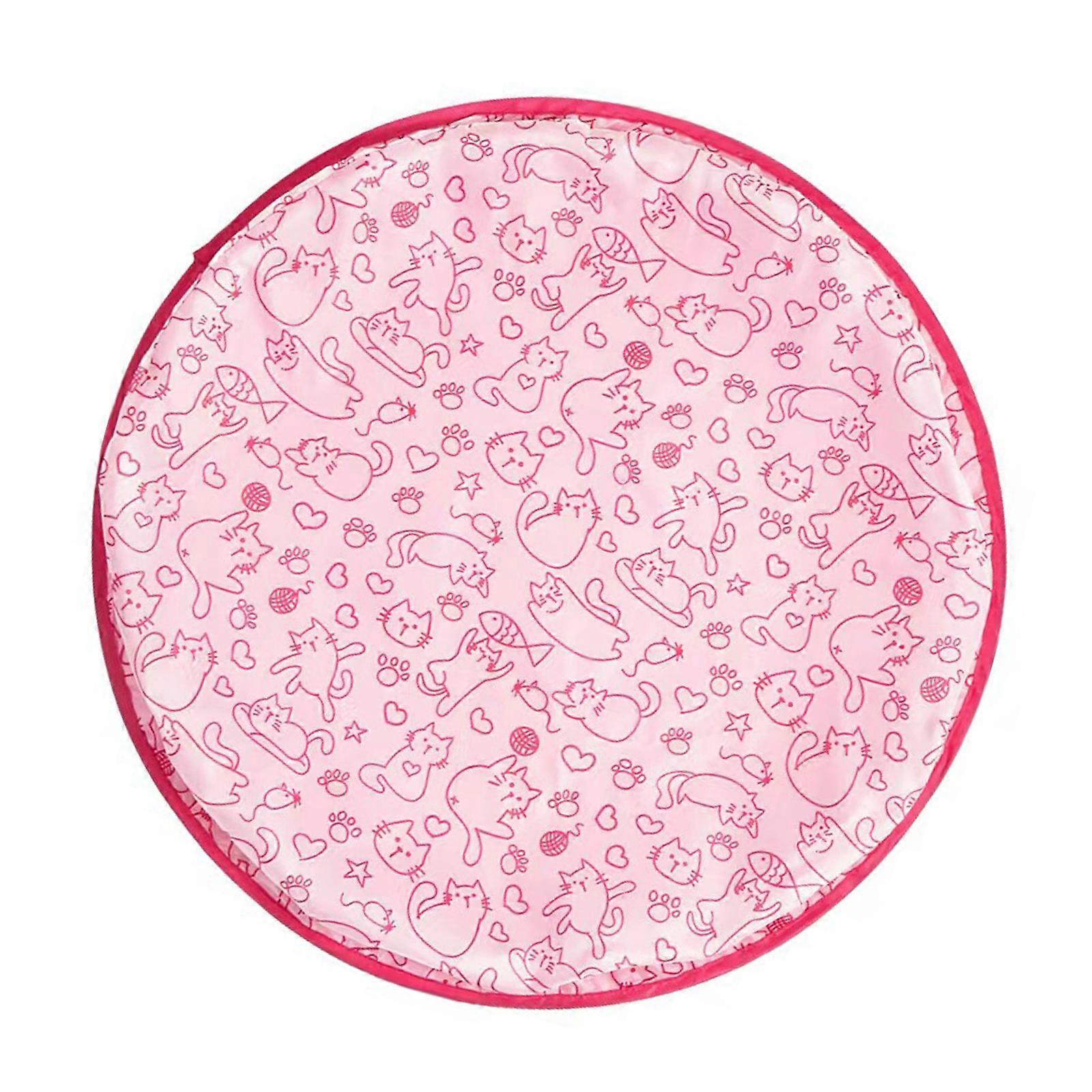 Interactively Cats Stress Relief Hideouts With Shelter And Scratching Activity for Scratching Playing and Relaxation  Pink