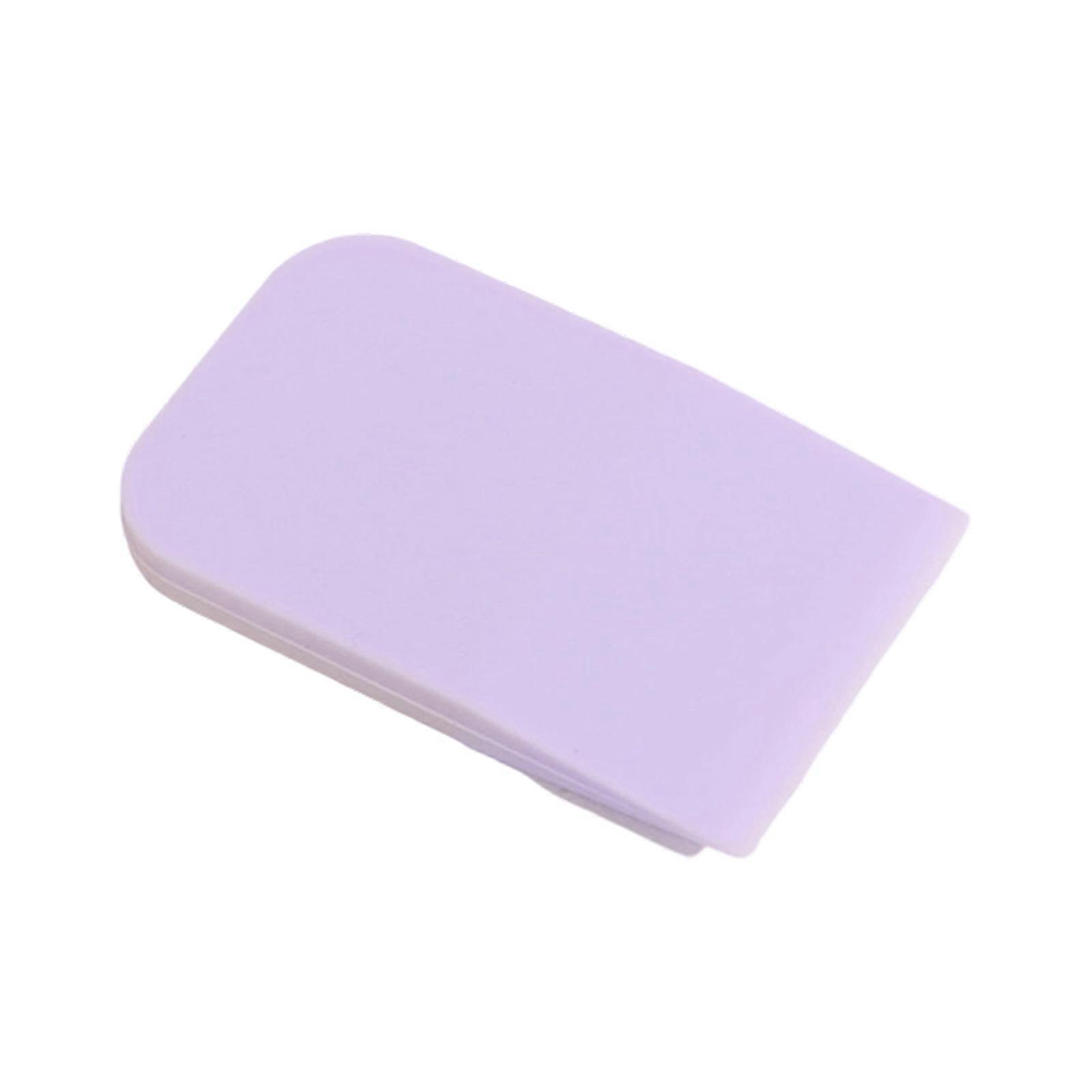 Flat Silicone Cosmetic Applicator For Flawlessly Finish Gentle On Skin Nonabsorbent Quick Drying Brush Multicolor