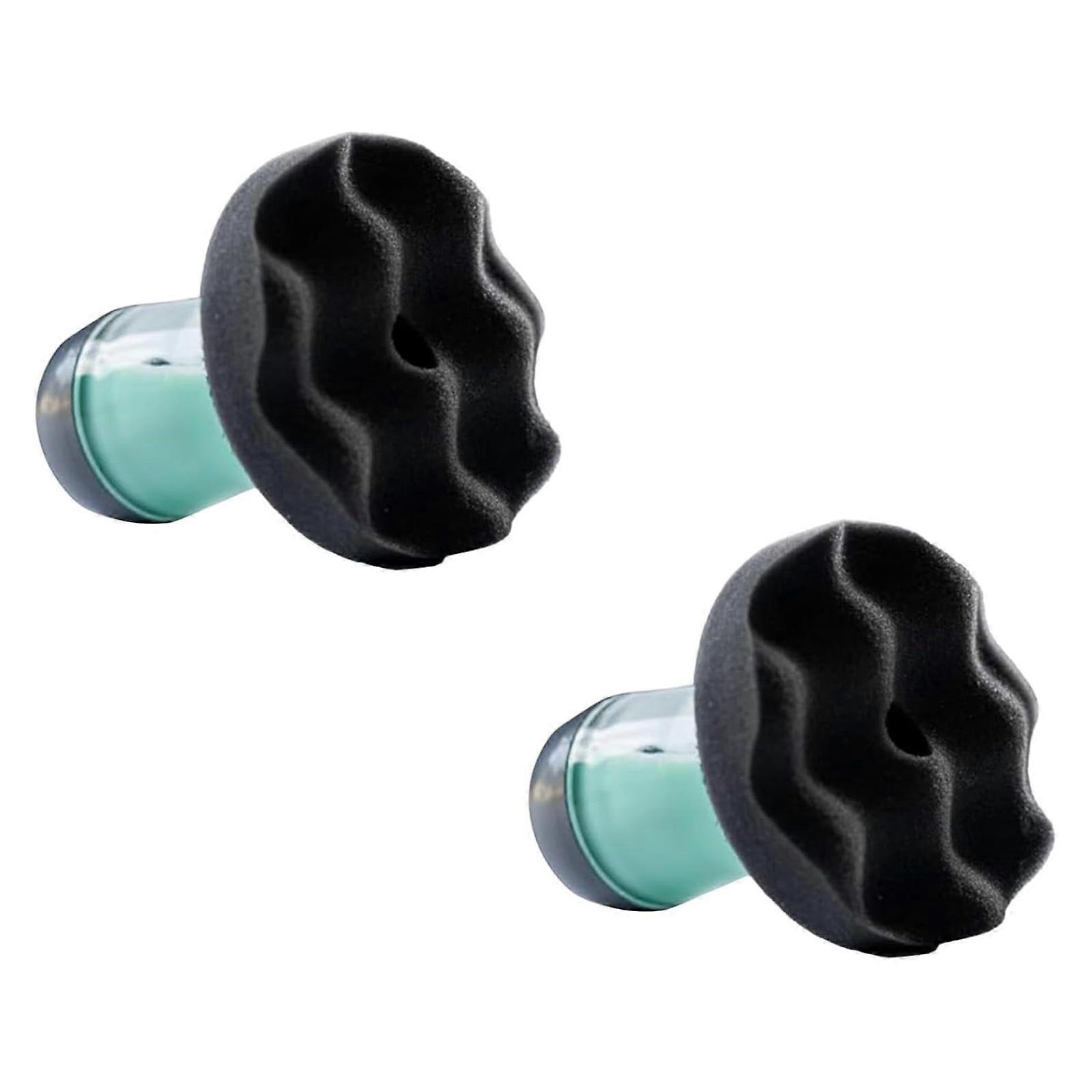 Tire Gloss Applicator Sponge No Spill Design Saves Tire Cleaner Foam Plastic Handle Multicolor