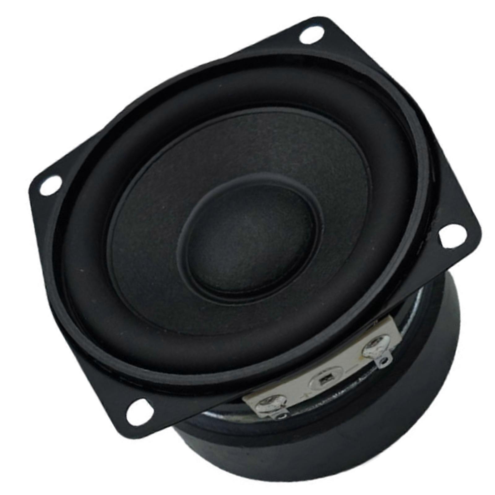 25W 2.5inch Curveds Surround Speaker Wide Frequency Ranges Sound Component For Speaker Projects Multicolor