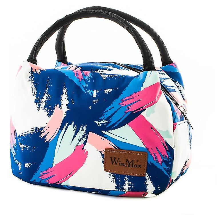 食品 新鮮なキープランチクーラーバッグ 新しい女性 子供 ピクニック 旅行貯蔵 アイスパック 断熱ファッション ランチバッグ