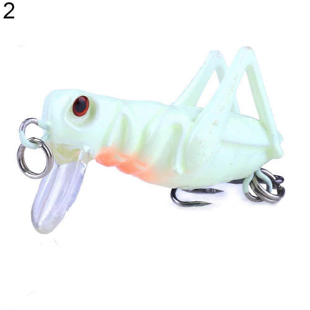 Fishing Lures Grasshopper Locust Insect Bait Durable Artificial Tackle for Freshwater Bass Trout