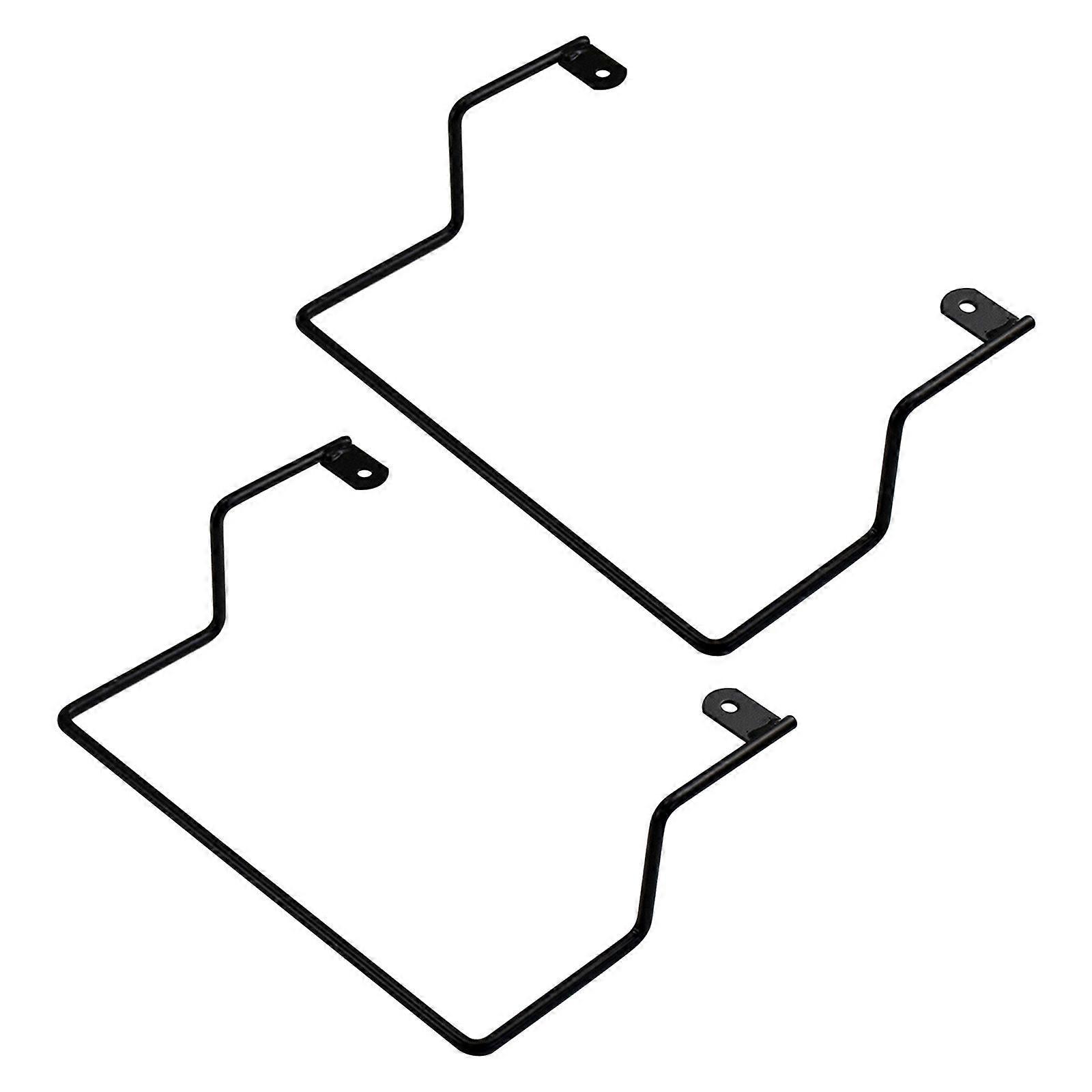 Set for 2 Sturdy Iron Bed Mattress Clamp Easy to Install Iron Bed Mattress Fixing Bracket Versatile Mattress Support Multicolor