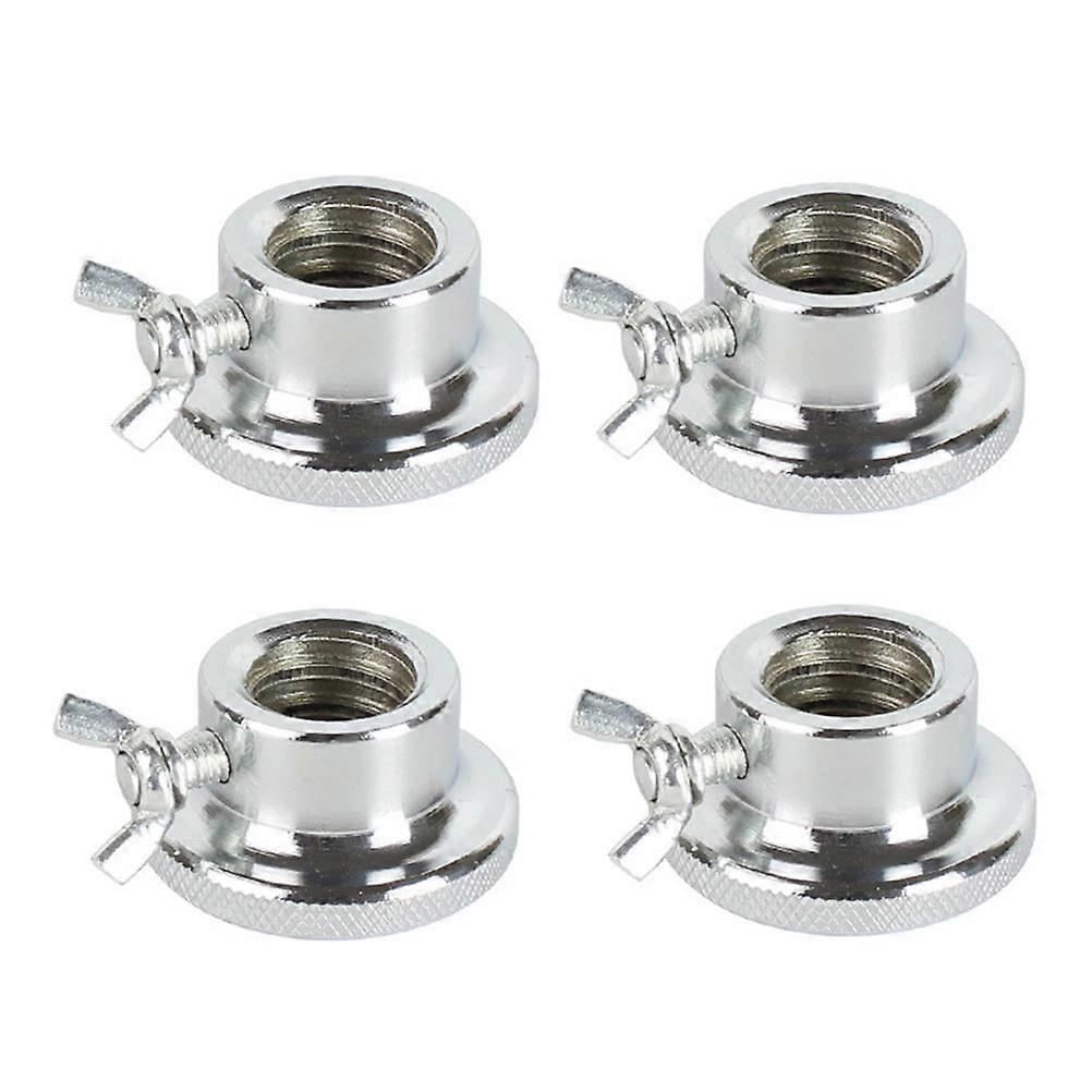 4 Pcs Double Lock Barbell Lock Collar Dumbbell Hex Nut for Training