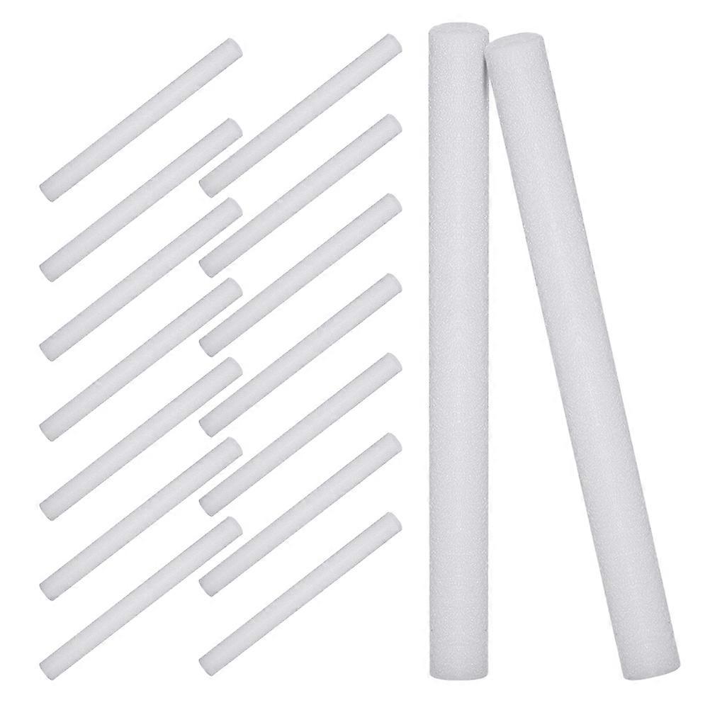 White Foam Sticks for Sofa Cover Tuck Grips with 25Pcs Non Slip