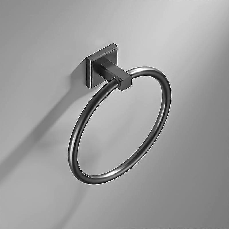 Bathroom Towel Rack Set with WallMounted Shelf and Double Towel Rail for Modern Bathrooms, Blue