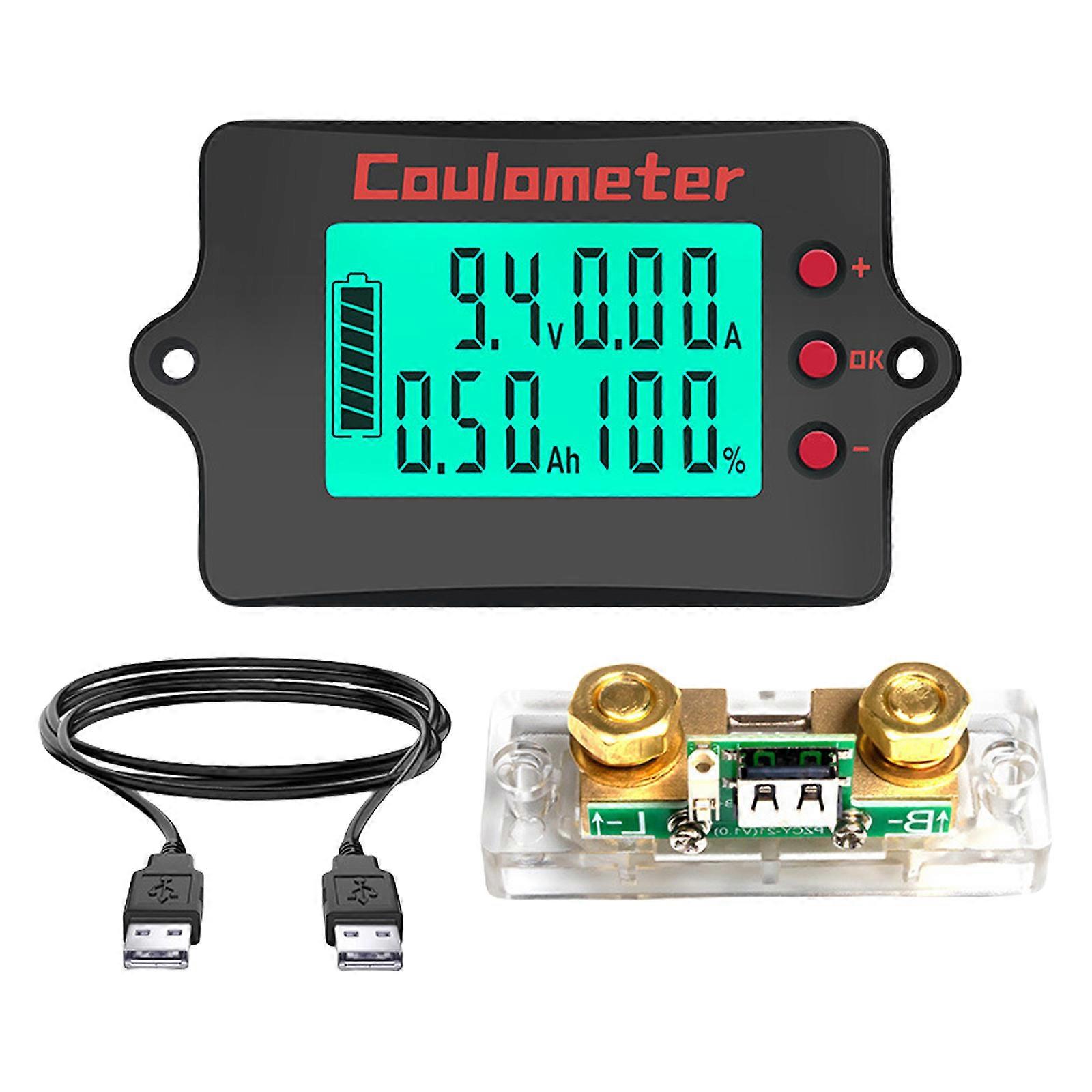 High Accuracy Digital Current Voltage Power Energy Meter for Engineers Electrical Systems with Manual Backlights Control Multicolor