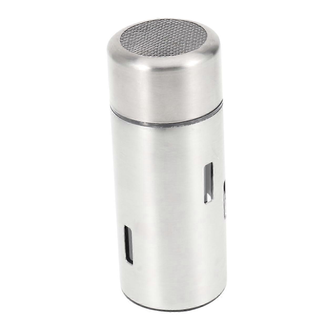 Stainless Steel Spice Containers with Double Layer Mesh, RustResistant Jars for Kitchen and BBQ