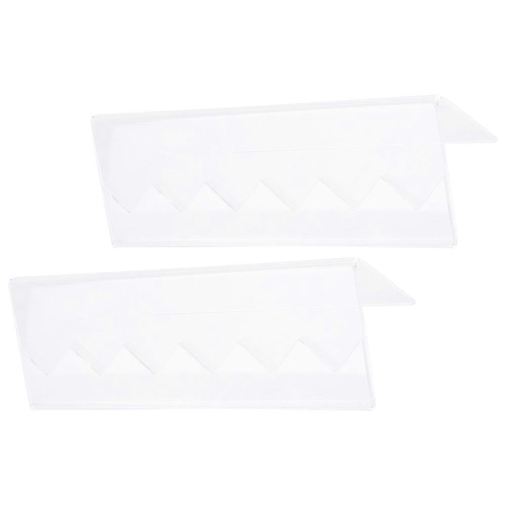 Acrylic Coin Display Stand for Storage 10Pcs Transparent Coin Rack