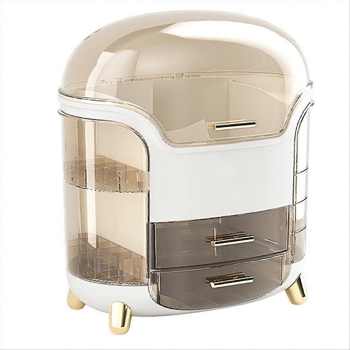 Desktop Cosmetics Storage Box Large Capacity Cosmetics Container A