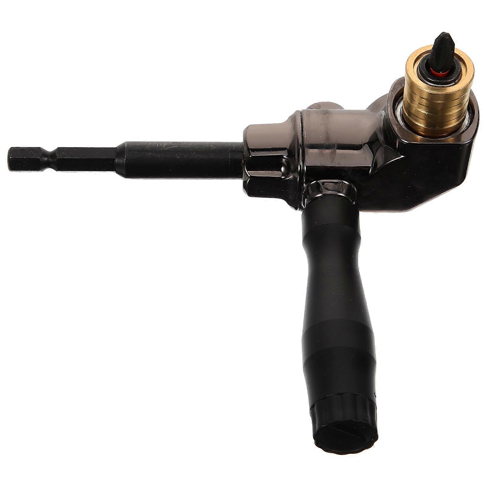 Impact Driver Accessories Right Angle Drill Attachment 3Pcs Durable Chrome Steel