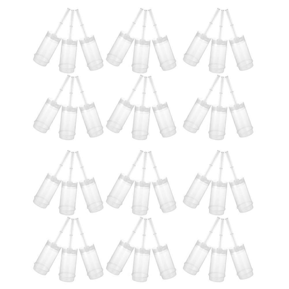 Push Cake Shooter Candy Cups for Dessert Serving 36Pcs Clear Plastic