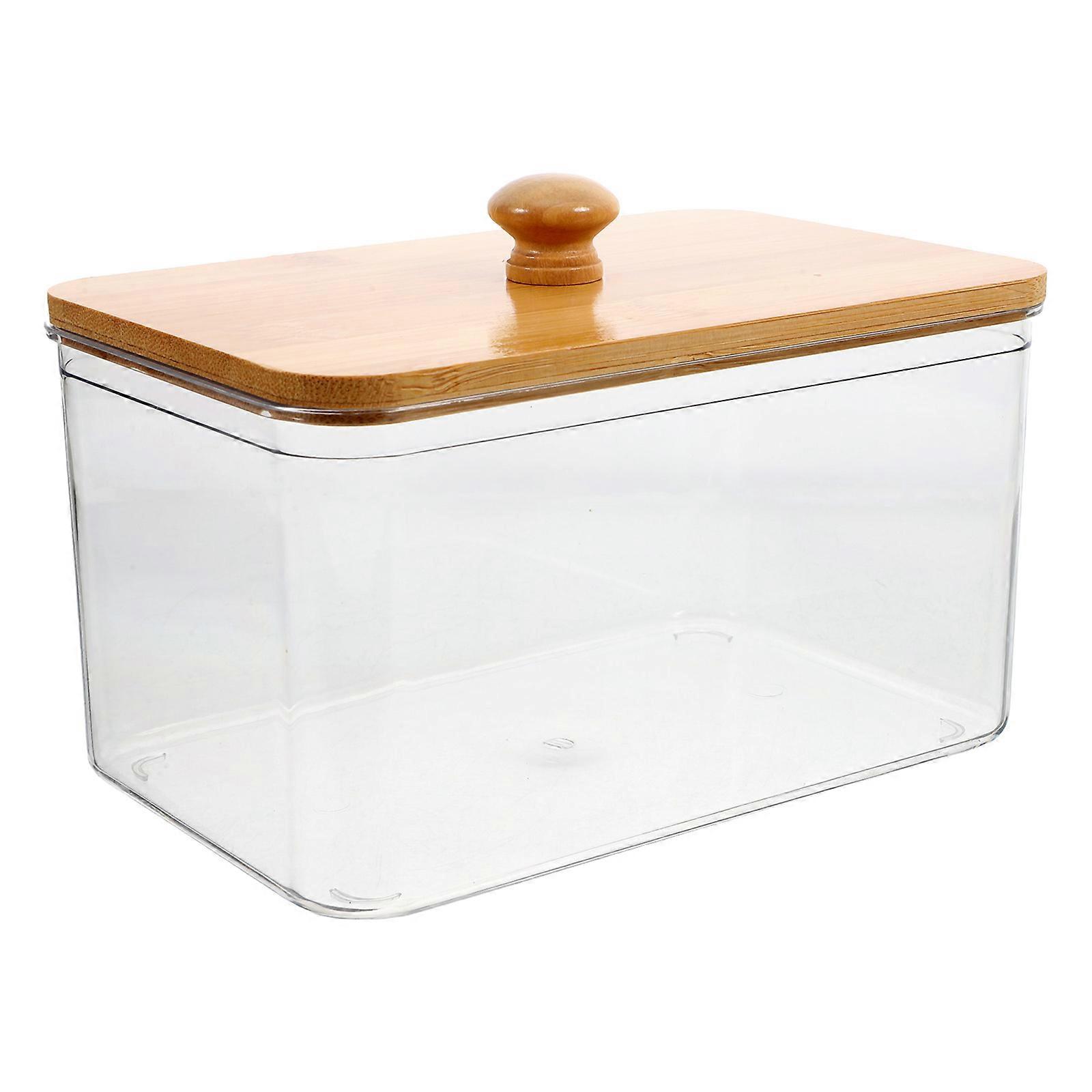 Dryer Sheet Holder Laundry Container with Lid for Laundry Room Storage