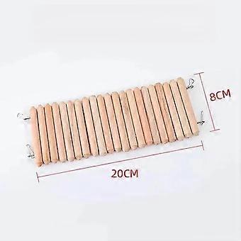 Climbing Ladder Hamster Fence Bird Cage Nament Small Pet Playground Hedgehog Accessories Guinea Pig Cage Decoration Rodent