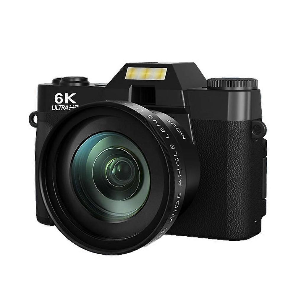 64MP Digital Photography Camera 6K WIFI Web Camcorder Vlog Video Recorder 16X Digital Zoom Camera 3in Flip Screen