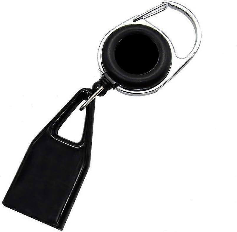 Black Silicone Lighter Holder with Hook, Protective Sleeve and Belt Clip for Secure Storage