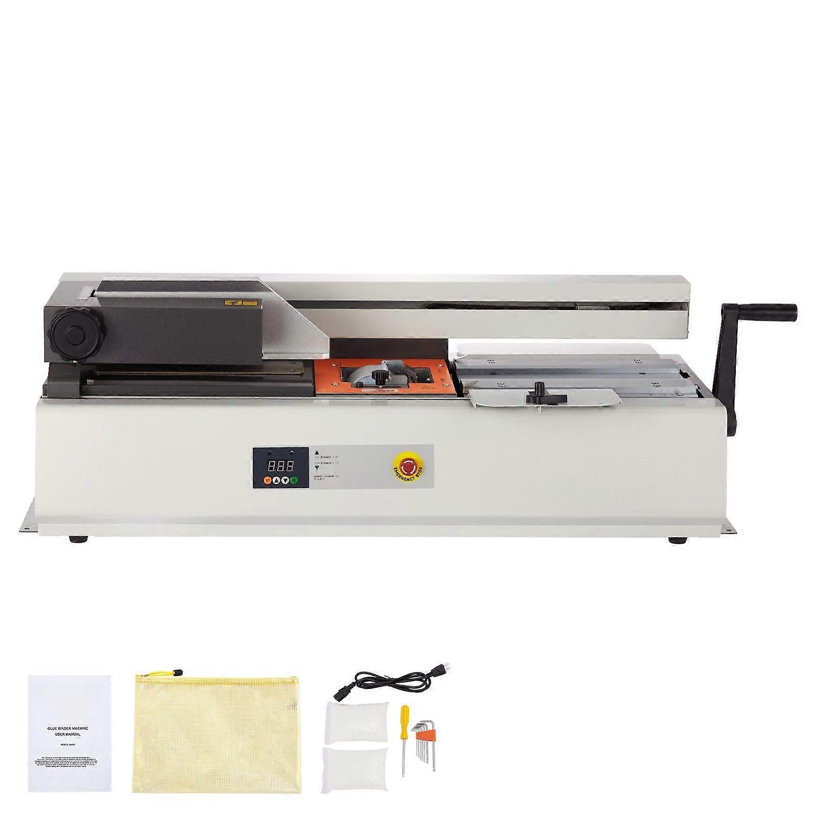 Thermal Binding Machine, 400 Sheets Capacity Hot Glue Binding Machine, Thermal Book Binder 40mm Binding Thickness A3(Short Edge)/A4/A5