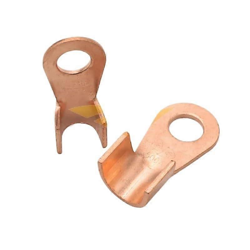 OT250A Copper Cable Lugs 5 Pack, Heavy Duty Wire Crimp Connectors for Secure Cable Connection