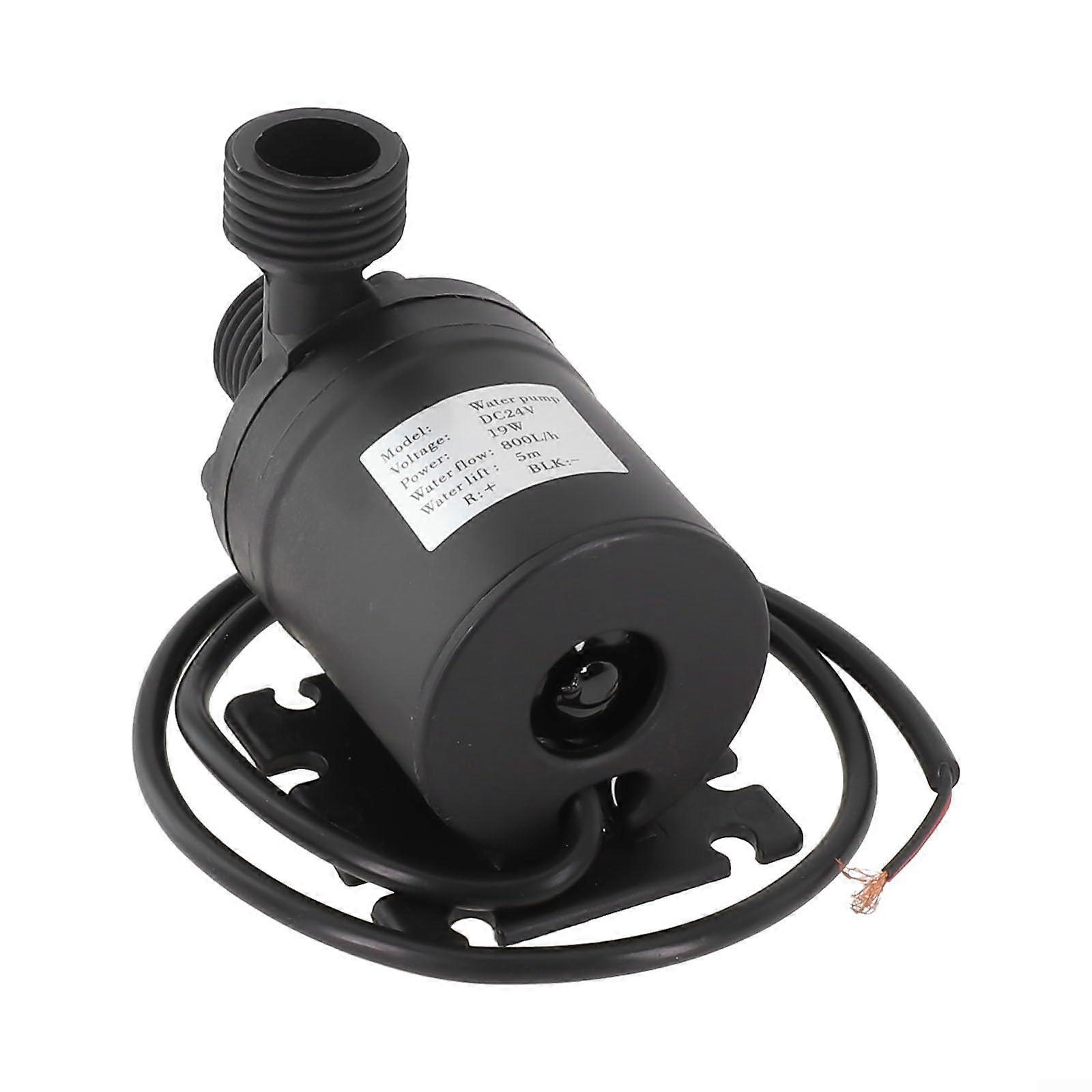 DC 12V 24V Brushless Submersible Water Pump For Fountains Pools Aquariums, Low Noise, Energy Efficient Circulation