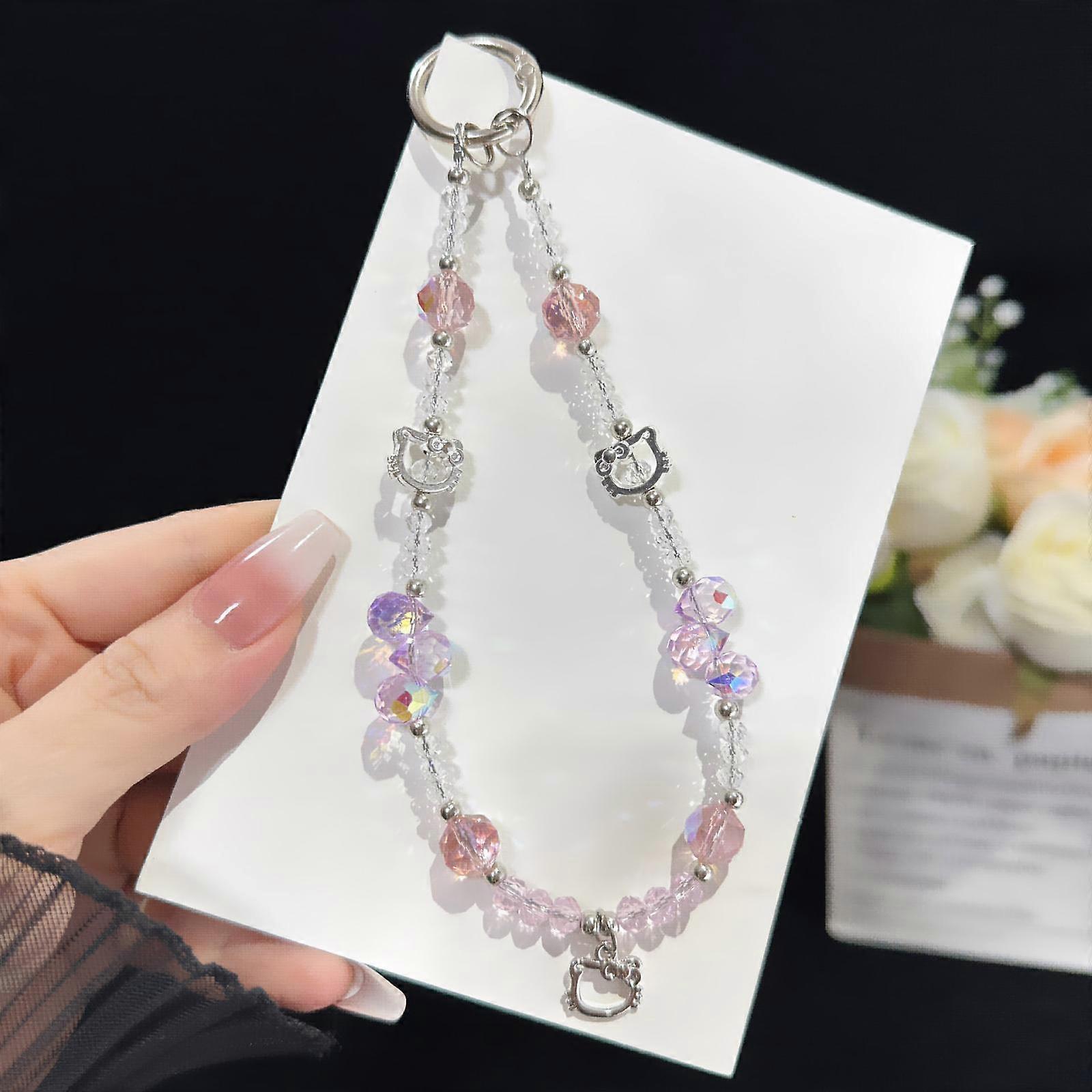 Alloy Cat Crystal Necklace