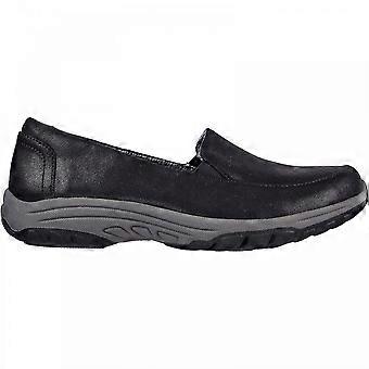 Skechers Reggae Fest 2.0 Textbook da donna | Nero | Scarpe da lavoro leggere e slip-on da donna