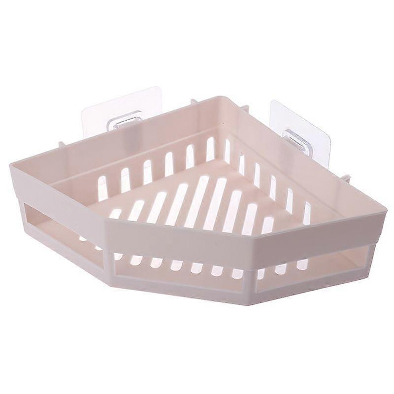Triangular Shower Caddy Shelf Bathroom Corner Bath Rack Storage Holder Organizer