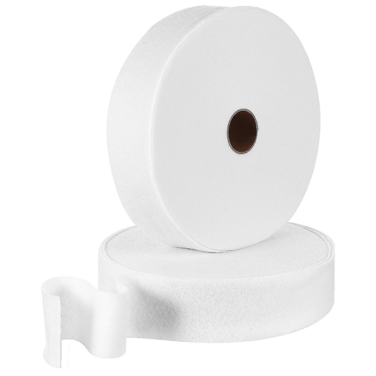 Needle Punched Nonwoven Batting for Quilting Use 2 Rolls Breathable Fabric