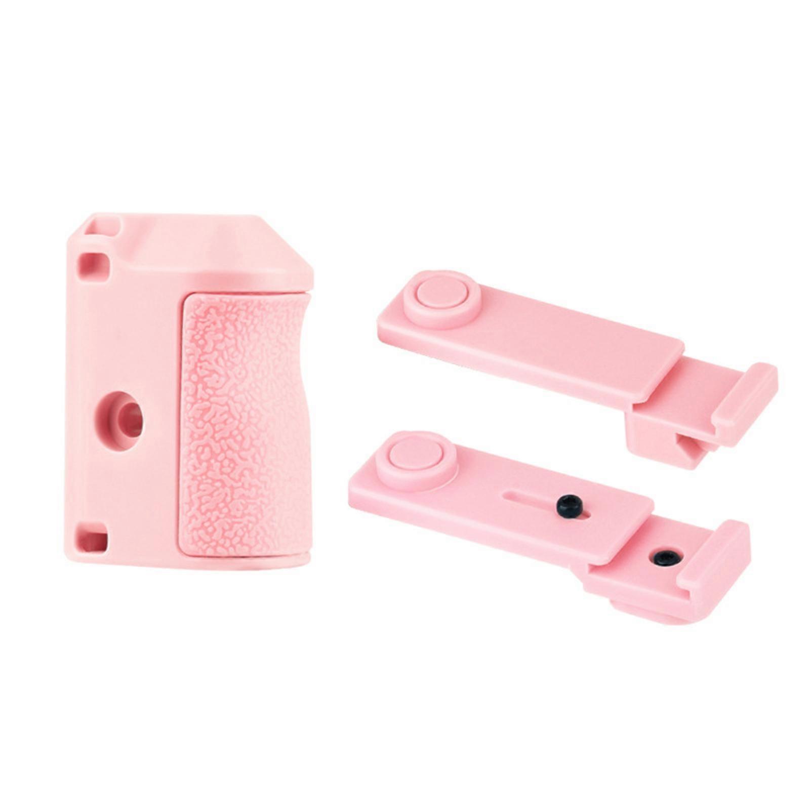 Lightweight Shutter Grip Handle for Action 3/4/5P Cameras Easy to Carry Anti Shake Feature Stable Comfortable Hold Multicolor