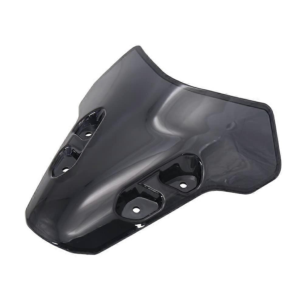Windshield for Yamaha MT07 2021 2022 Black Double Bubble Motorcycle Windscreen with Wind Protection