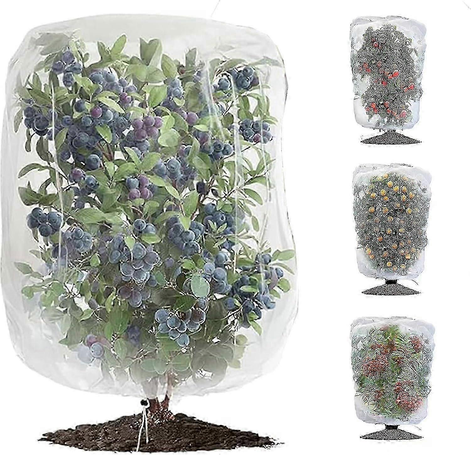 Blueberry bush netting 4 pack for plant and vegetable covers